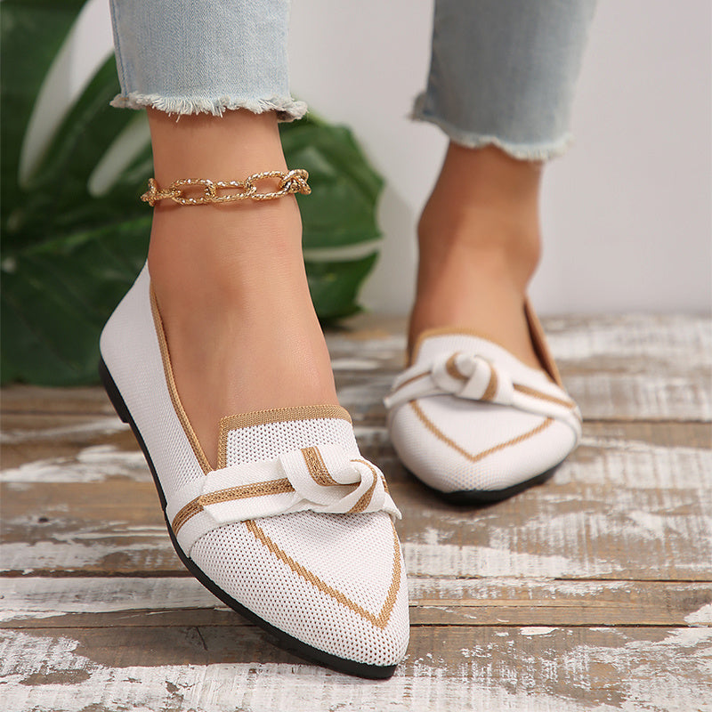 Chaussures Noeud Pointu