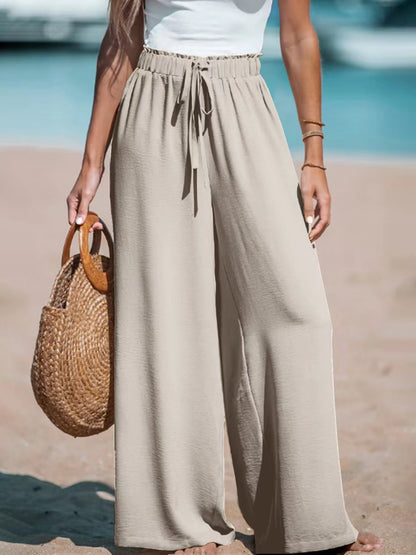 Pantalon large fluide