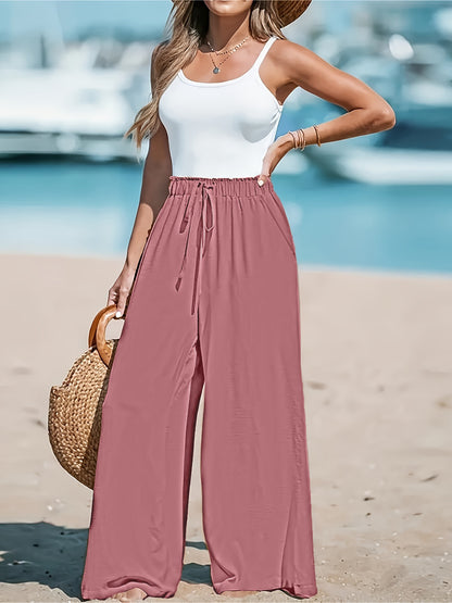 Pantalon large fluide