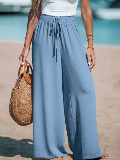 Pantalon large fluide